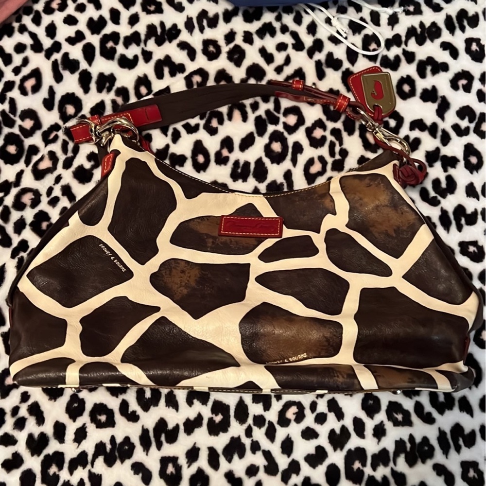 Giraffe Dooney & Bourke Hobo Bag